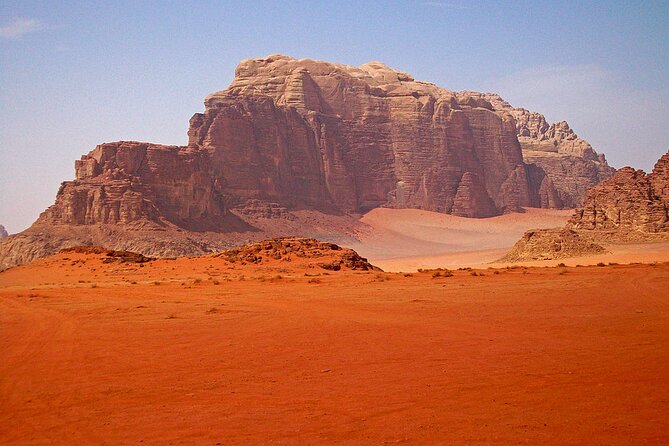03 Days - 02 Nights Petra & Wadi Rum Tour from Eilat Border - Wadi Rum by Jeep: four to five hours among red sandstone