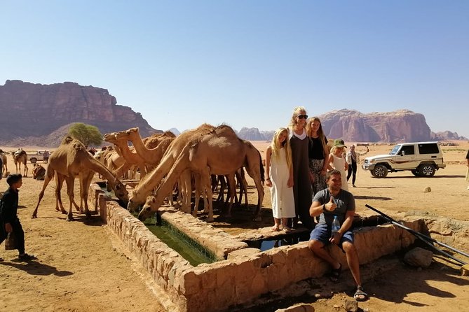 2 Days Wadi Rum and Petra Tour from Wadi Arava Border - Three hours among the rocks of Wadi Rum