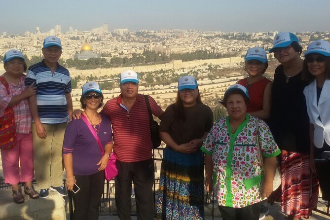 2024 Jerusalem & Bethlehem from Ashdod Port Small Groups - The Mount of Olives gives you Jerusalem at a glance