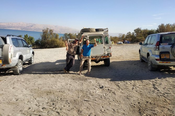 4WD St. George's Monastery Jordan Baptize Dead Sea adventure tour - Qasr al-Yahud on the Jordan River