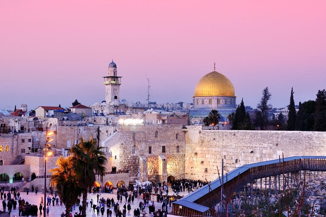 8-Night Israel Tour from Tel Aviv: Jerusalem, Dead Sea, Bethlehem, Nazareth, Northern Israel and Petra - Masada and the Dead Sea: a dramatic first touring day