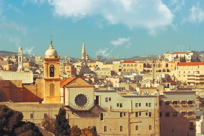 Bethlehem & Jericho from TLV/JLM - Bethlehem and the art on the wall