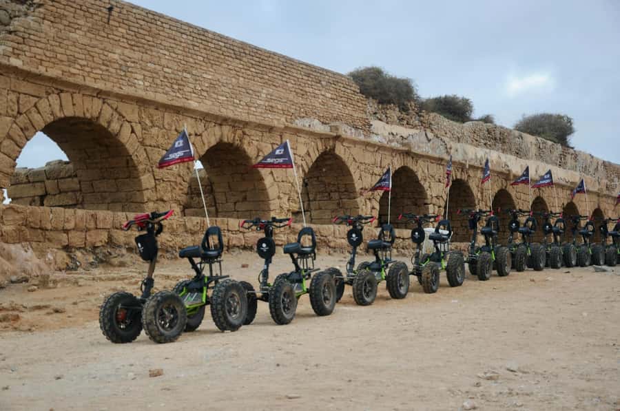 Caesarea: EZ Raider Guided Tour 2025 - Why an EZ Raider changes the Caesarea visit