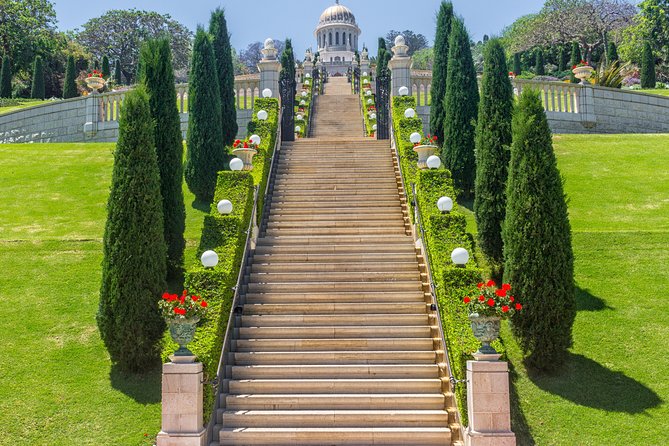 Caesarea, Haifa , Acre - Tiny group from Tel aviv - Haifa and the Bahai Gardens from Mount Carmel