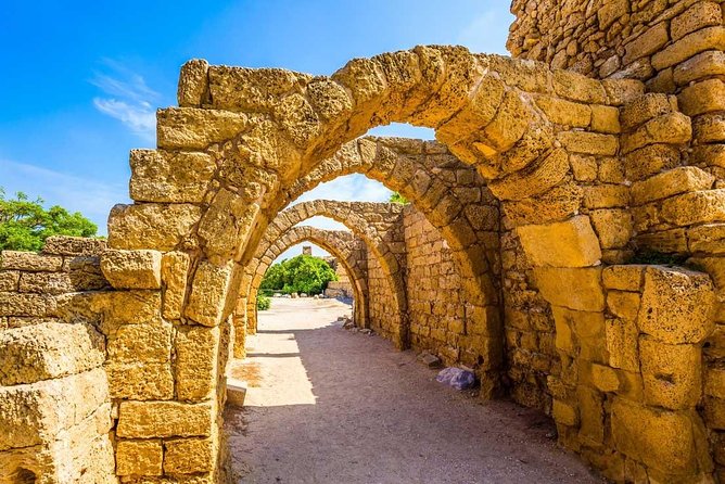 Caesarea, Haifa, Rosh Hanikra, and Acre Tour from Jerusalem - Rosh Hanikra and the cable car to the grottoes