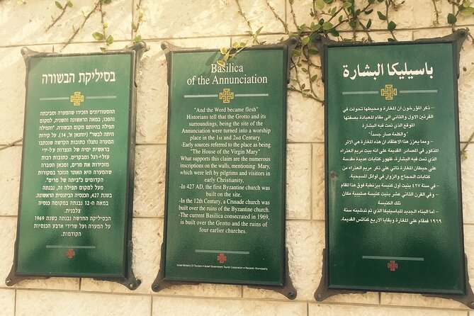 Christianity Day Tour: Haifa Port to Nazareth and Sea of Galilee - Yardenit gives the day a personal choice
