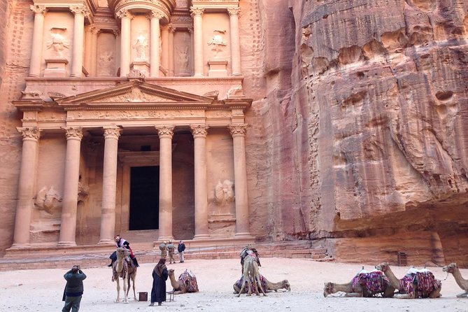Day Tour to Petra by Bus from Tel Aviv - Crossing Wadi Araba toward Petra