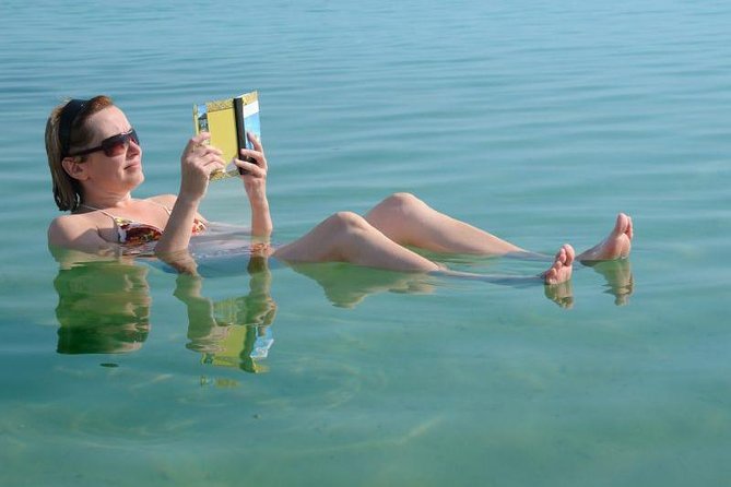 Dead Sea 1/2 Day Mini Group From Jerusalem. Up to 6 pax only - Leaving Yaffo Gate in a Six-Person Vehicle