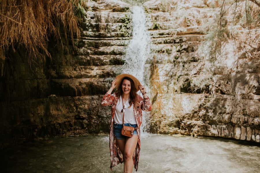From Jerusalem: Masada, Ein Gedi and Dead Sea Day Tour - Ein Gedi and the surprise of water in the desert