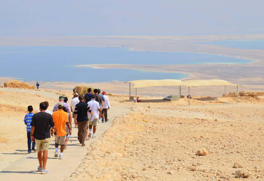 From Jlm : Masada Dead Sea Small Group Tour INCL. ENTRY FEES - What you actually see on Herod’s mountain