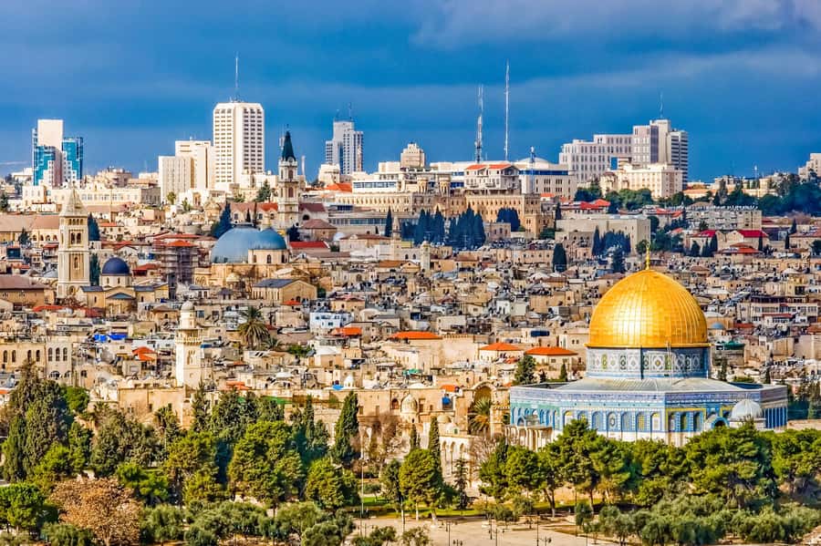 From Tel Aviv: Jerusalem and Bethlehem Guided Day Trip - Mount Scopus and the first view of Jerusalem