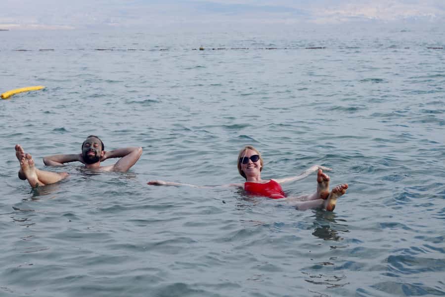 From Tel Aviv: Masada, Ein Gedi and Dead Sea Day Tour - Floating in the Dead Sea