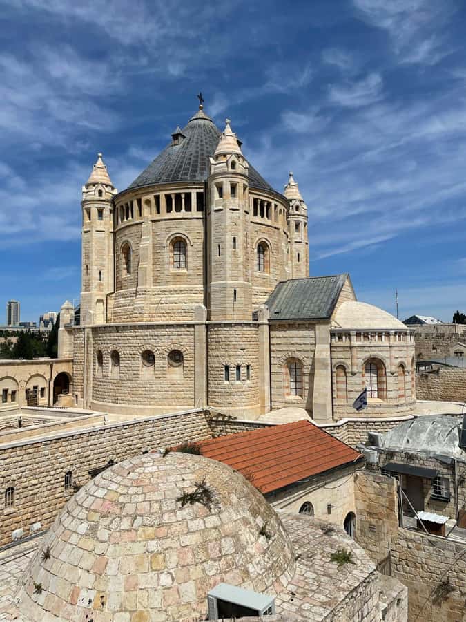 From TLV- Jerusalem Old & New tour INCL. ENTRANCE FEES & P/U - The Mount of Olives gives you the city at a glance