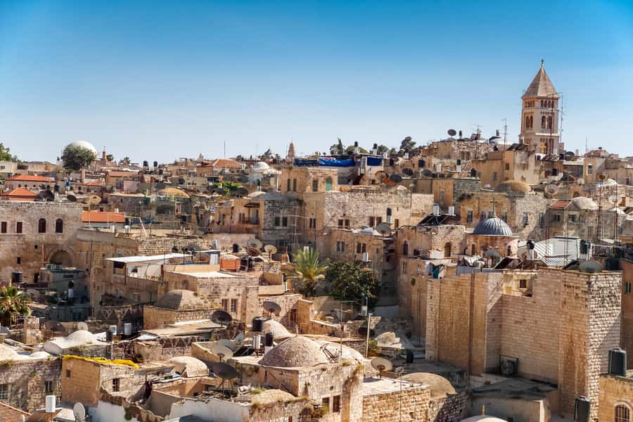 Full Day City Tour of Jerusalem - Entering the Old City by way of the Western Wall