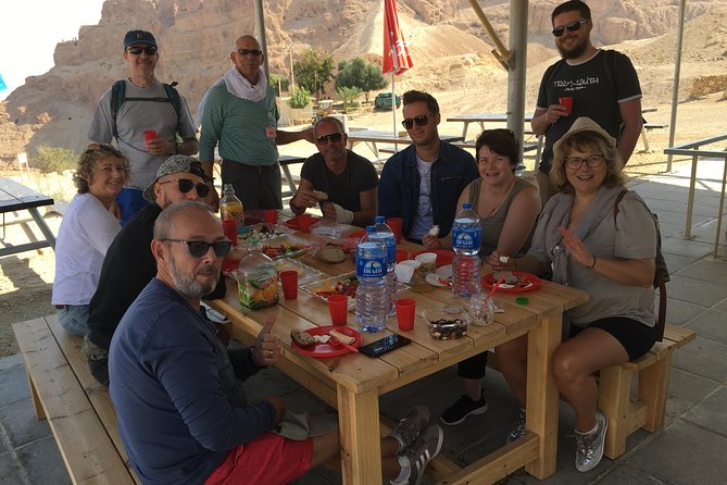 GoKEDEM Masada, DeadSea Camel Ride & Beduin Feast Tour From Tel Aviv - Ein Gedi adds a greener contrast