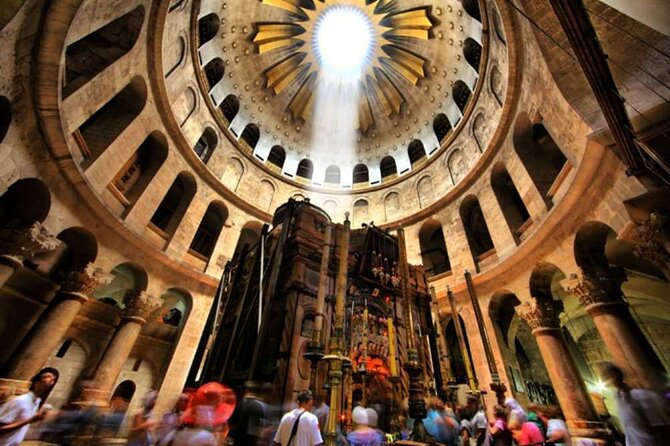 Jerusalem & Bethlehem Tour from Haifa Port 2024 - Small Group - The Mount of Olives puts Jerusalem in view