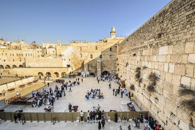 Jerusalem Old City - Tiny group tour from Tel Aviv - The Western Wall and the Temple Mount view