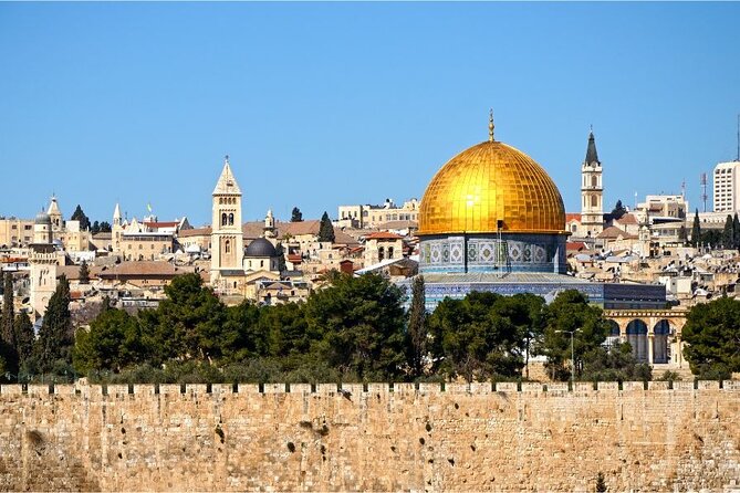 Jerusalem : Private Walking Tour with A Guide (Private Tour) - Beyond the Old City: Mount of Olives, City Center, and viewpoints