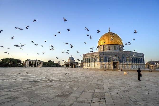 Jerusalem Temple Mount & Dome of the Rock from Tel Aviv - From Tel Aviv to the Mount of Olives