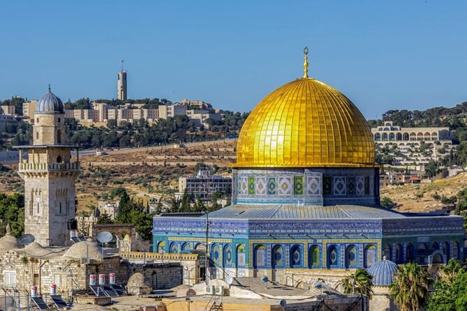 Jerusalem Temple Mount & Dome of the Rock from Tel Aviv - The Old City streets and the value of a guide