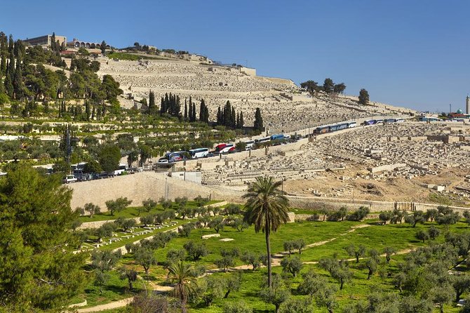Jerusalem Temple Mount & Dome of the Rock - Mount of Olives: Jerusalem from above
