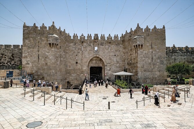 Morning Private Tour to Discover Jerusalem - The Via Dolorosa crosses the Muslim Quarter