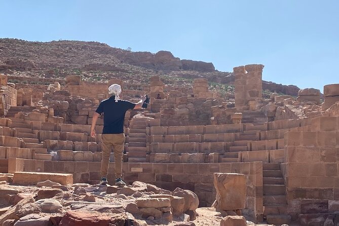 Petra 1-Day Tour from Eilat + FREE Traditional Lunch - The theater and the guided route