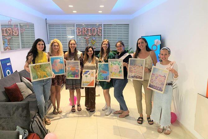 Private Silk Wall Hanging Painting Workshop in Jerusalem - Painting Silk Instead of Buying Another Souvenir