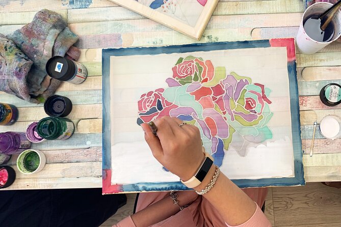 Private Silk Wall Hanging Painting Workshop in Jerusalem - Fitting It Into a Jerusalem Day