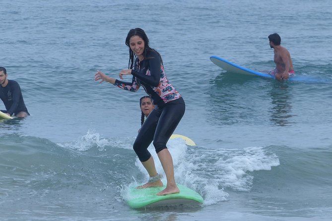 Professional Surfing lessons in the heart of Tel Aviv - Spending most of the two hours in the water