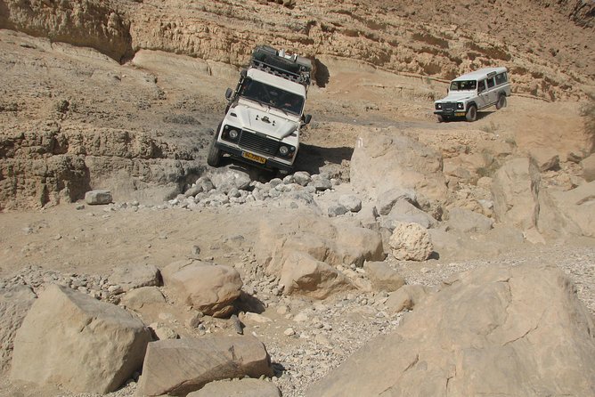 Ramon Crater Jeep Tour from Mitzpe Ramon - Beerot campground and the restored quarry
