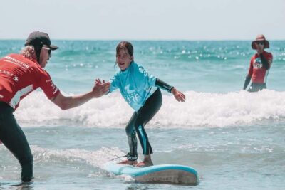 Professional Surfing Lessons at Beach Club TLV