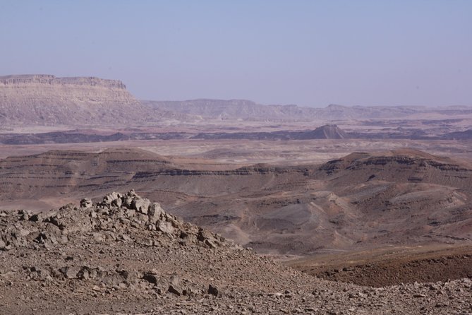 The Ramon Crater and rappelling package tour - an exciting combo tour. - Timing, pickup, and private-group comfort