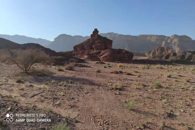 Timna park Jeep tour adventure - Bedouin tea adds a welcome pause